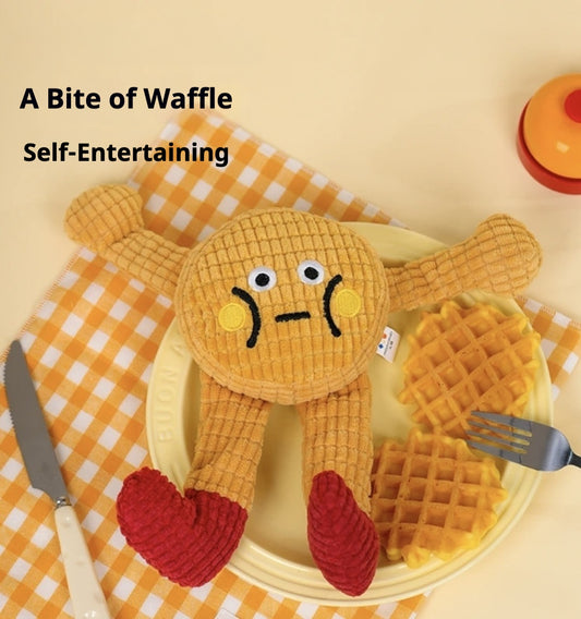 Funny Squeaky Dog Toy – Soft Plush Chew Toy for Small Pets